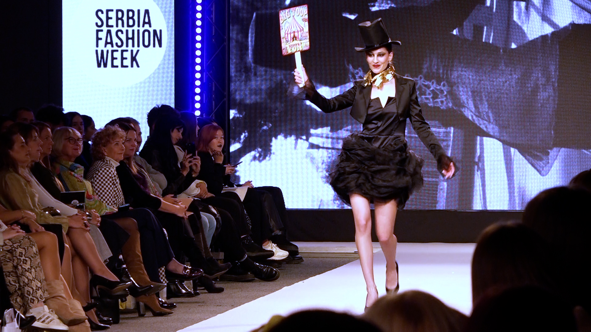 Novi Sad, otvaranje manifestacije „25. Serbia Fashion Week” na Novosadskom sajmu, pokrivanje